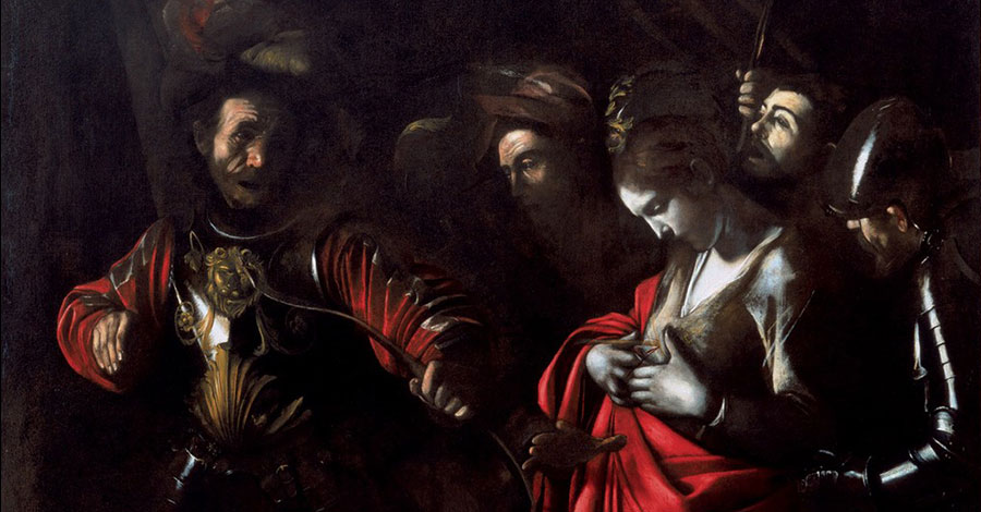 Caravaggio a Napoli - Il martirio di S. Orsola