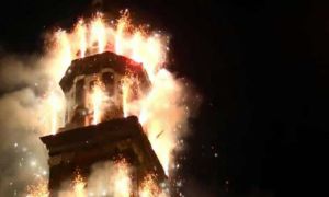 Incendio Campanile del carmine