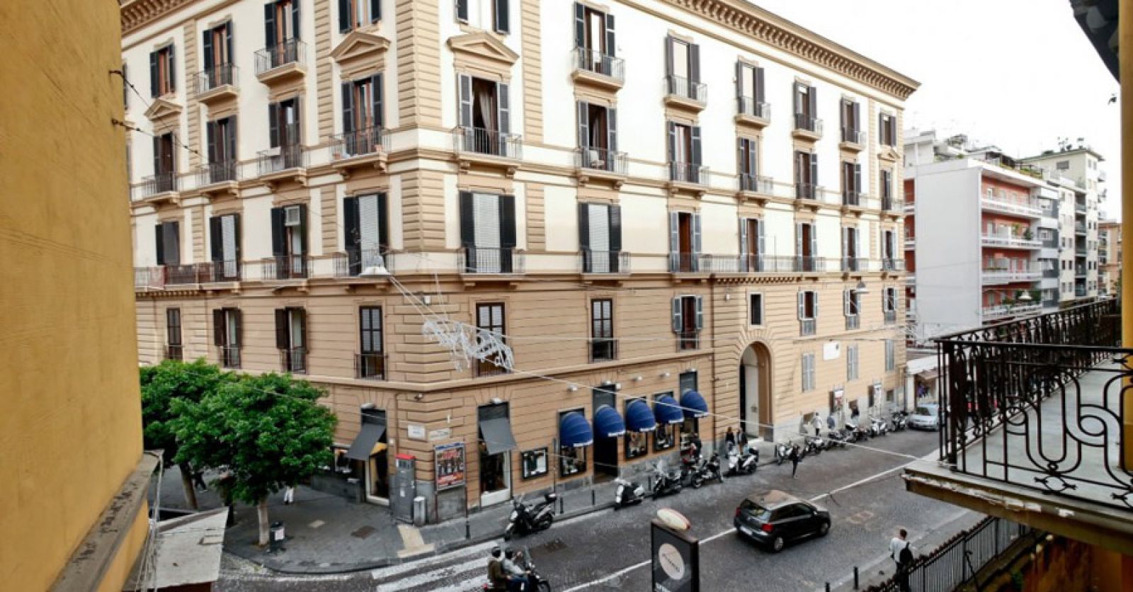 Il palazzo dove hanno abitato