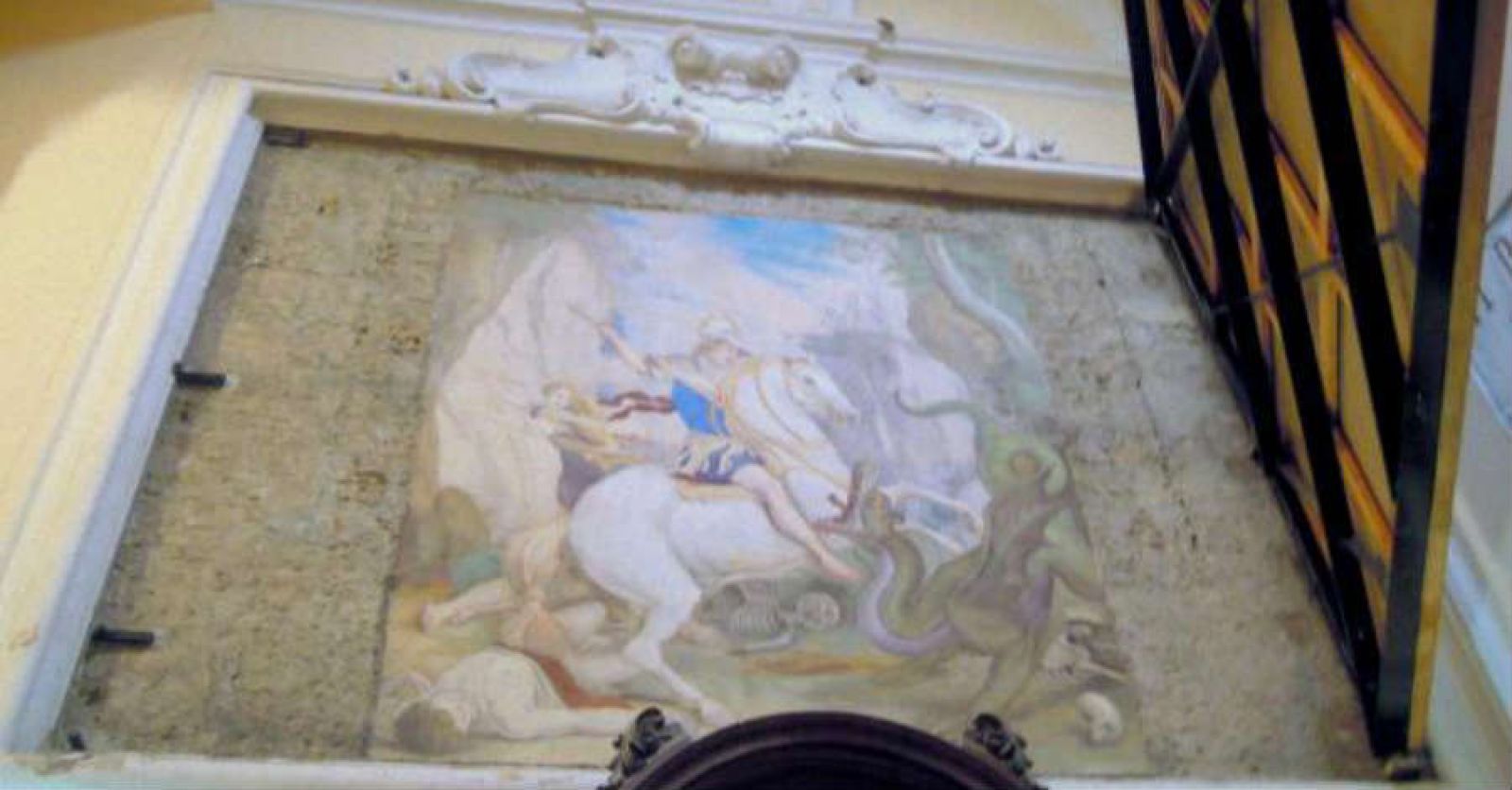 Dipinto nascosto di San Giorgio
