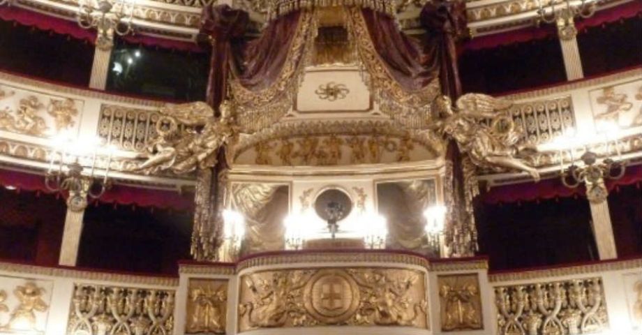 Palco reale teatro San Carlo