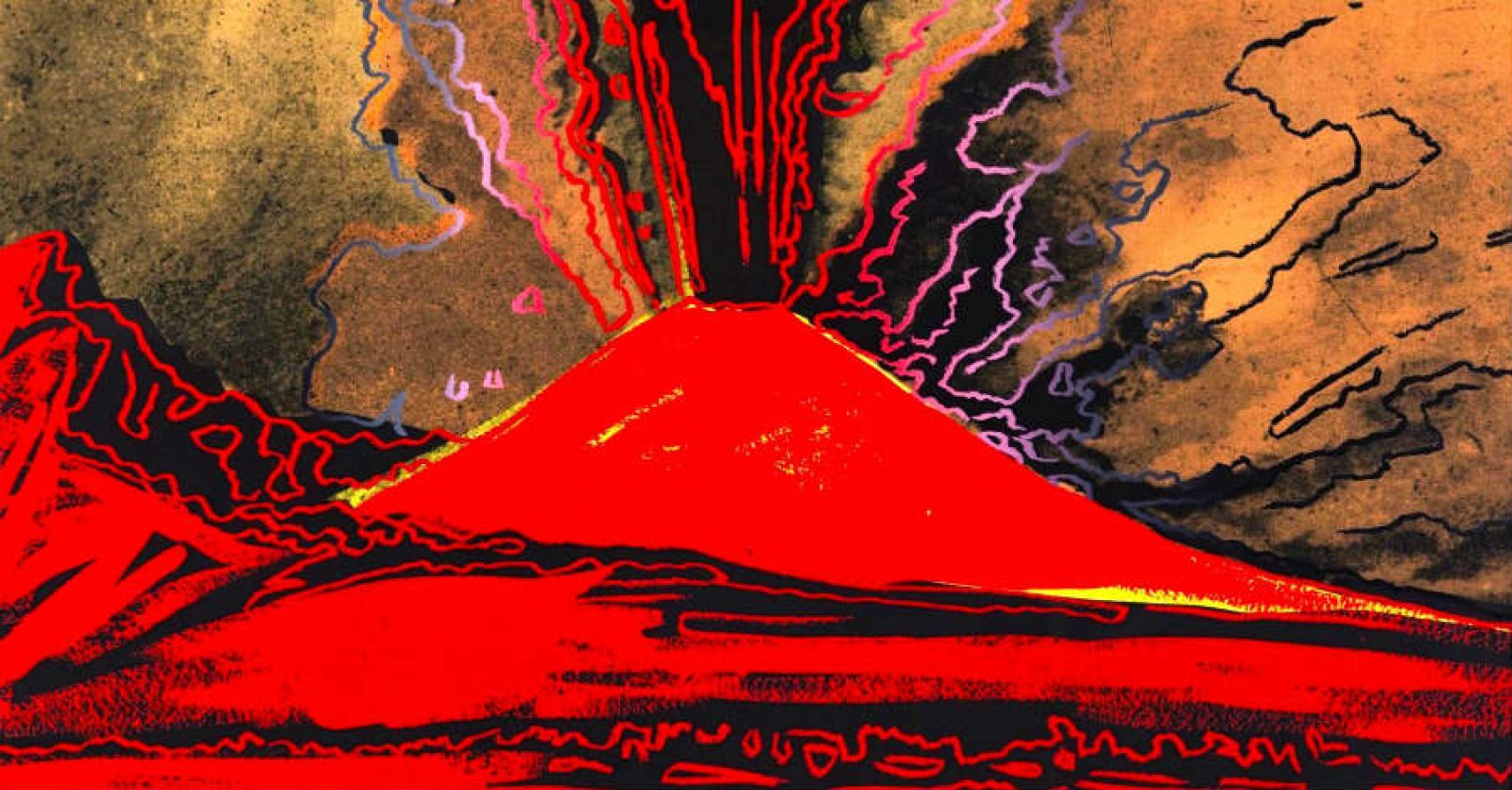 Andy Warhol Vesuvius