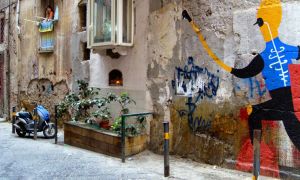 quartieri spagnoli graffiti murales