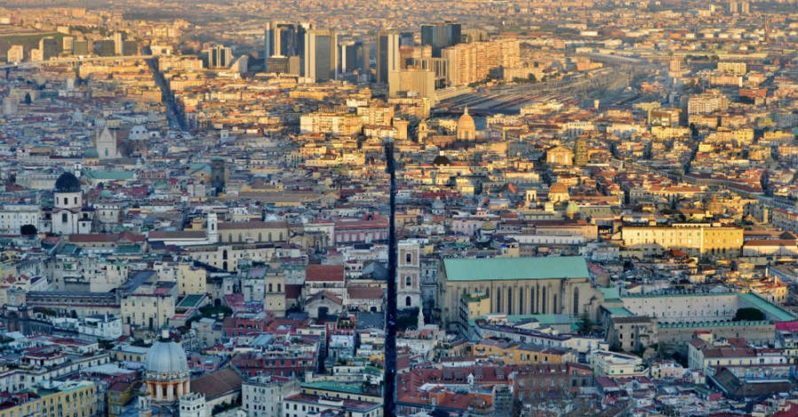 Spaccanapoli dall'alto