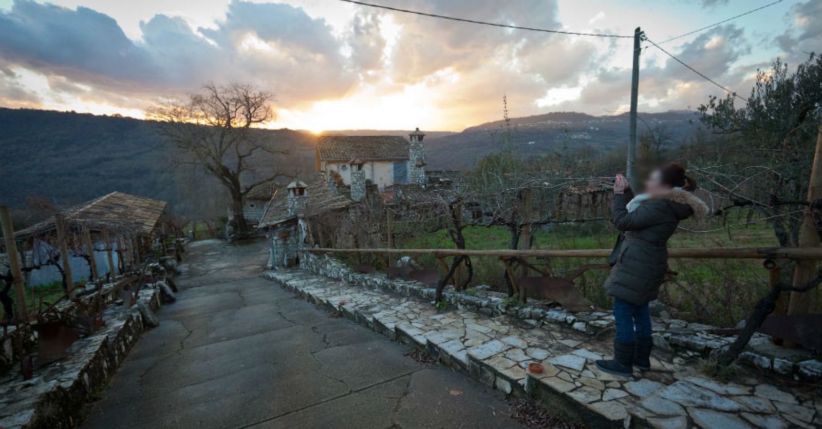 Le campagne intorno a Taurasi